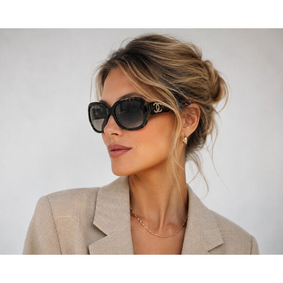 CHANEL | Accessories | Chanel 52 Butterfly Wrap Sunglasses